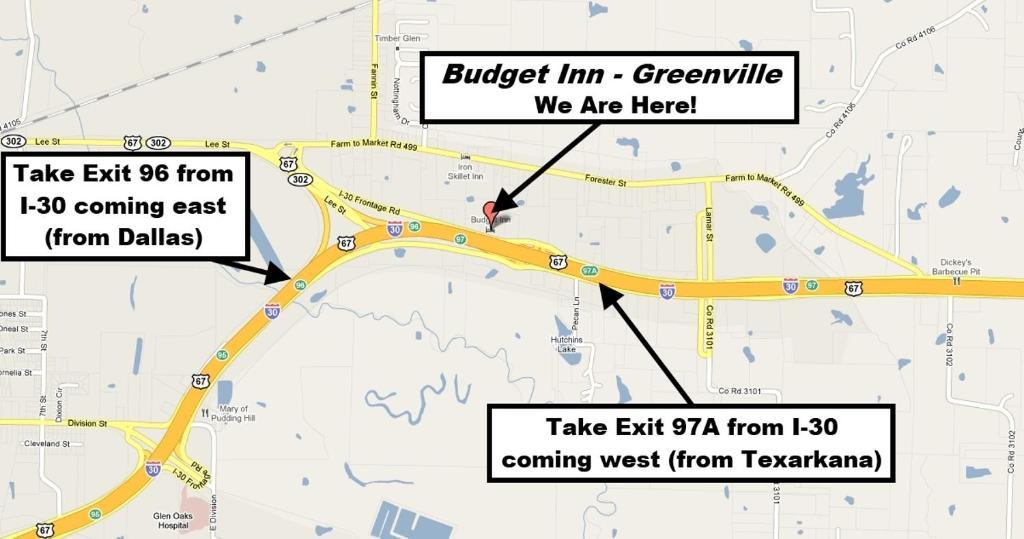 Budget Inn Motel Greenville Tx Eksteriør billede